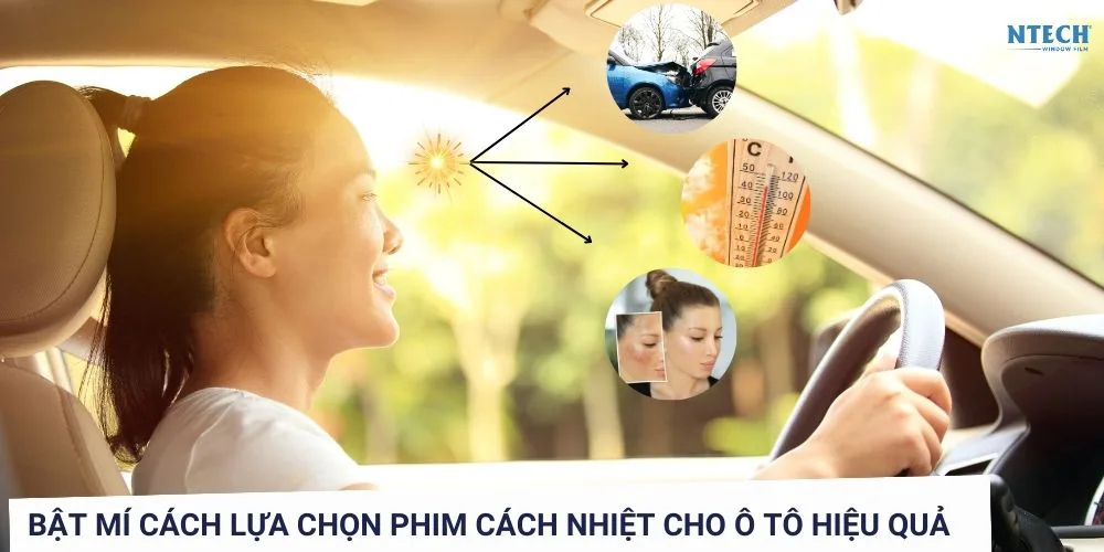 Những tiêu chí lựa chọn phim cách nhiệt ô tô