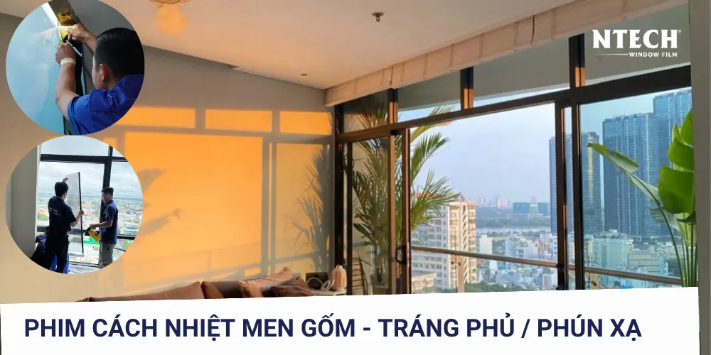 So sánh phim cách nhiệt Men gốm và phim tráng phủ kim loại