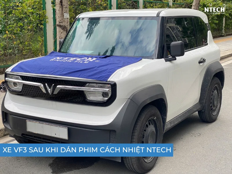 Dán phim cách nhiệt NTECH cho VF3