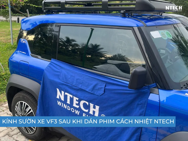 Dán phim cách nhiệt cho xe VF3