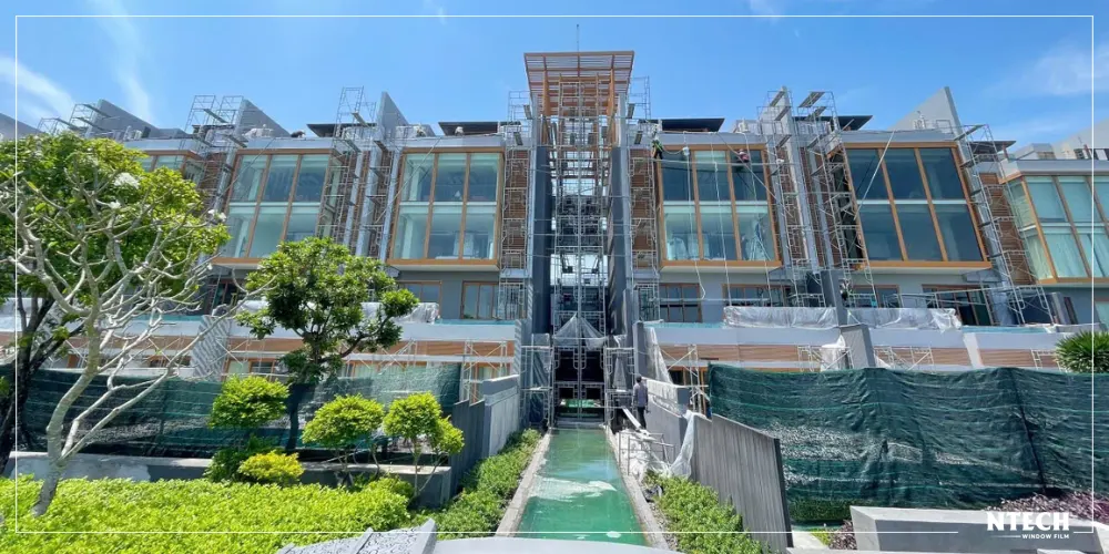 Dự án dán phim cách nhiệt tại khu nghỉ dưỡng Laguna Lăng Cô