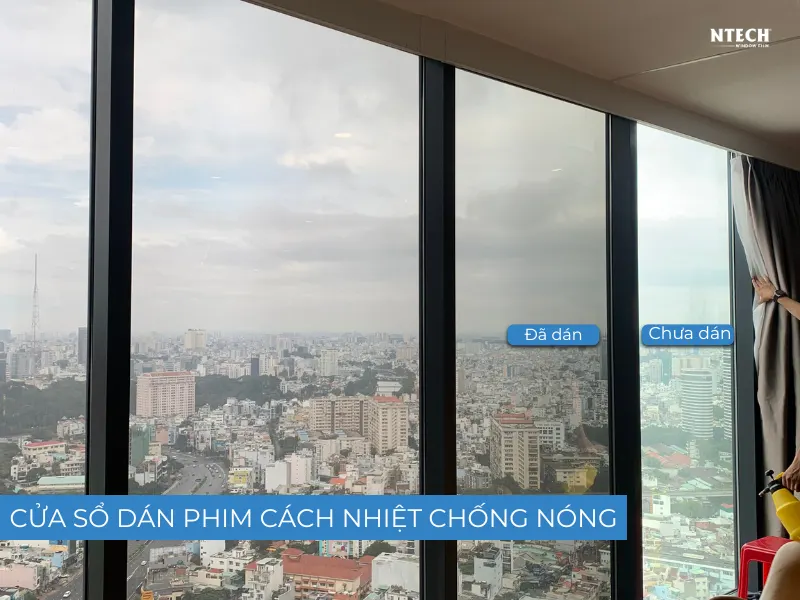 Cách che nắng cửa sổ - Dán phim cách nhiệt