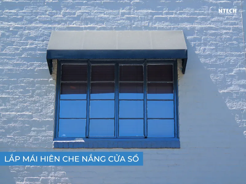 Lắp bạt che mái hiên