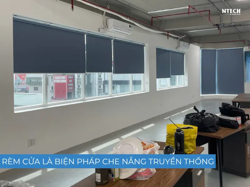 Lắp rèm cửa che nắng cửa sổ