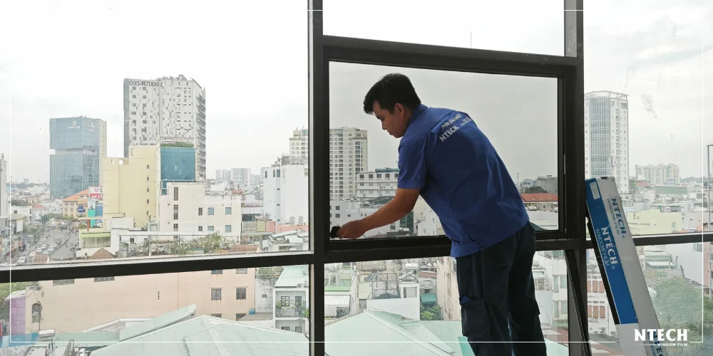 Dự án dán phim cách nhiệt tại tòa nhà PDG Tower Bình Thạnh