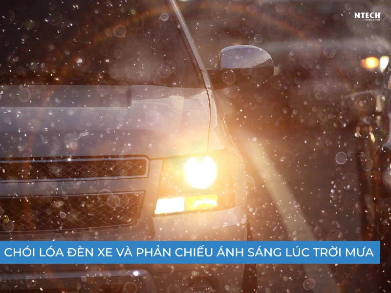 Chói lóa đèn xe ô tô