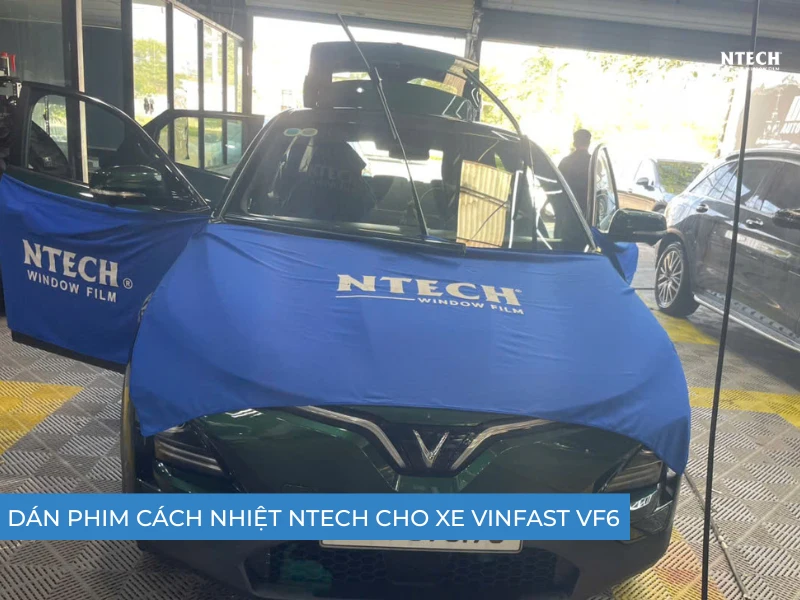 Dán phim cách nhiệt cho xe vf6