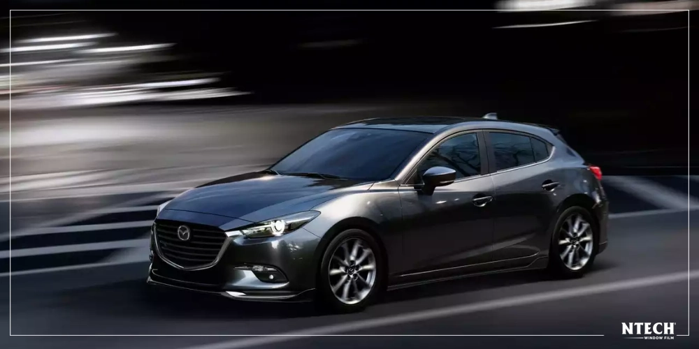 Dán phim cách nhiệt NTECH cho xe Mazda 3