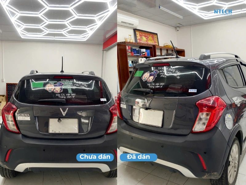 Dán phim cách nhiệt đảm bảo riêng tư