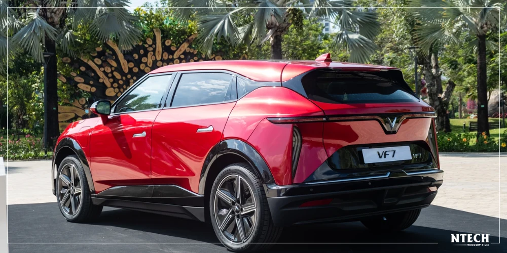 Dán phim cách nhiệt cho xe Vinfats VF7