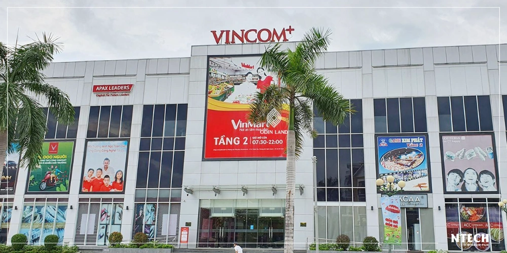 Dự án dán phim cách nhiệt DN 05 tại Vincom+ Nam Long Quận 7