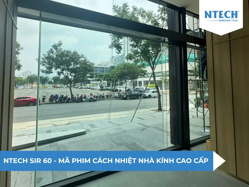 NTECH SIR 60 mã phim cách nhiệt cao cấp dành cho nhà kính