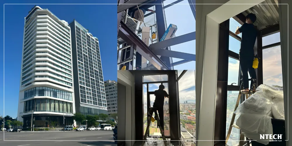 DN 25 - Dán phim cách nhiệt tại Radisson Hotel Danang