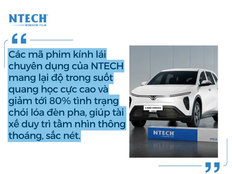 Phim cách nhiệt NTECH có tốt không? Đánh giá chi tiết từ chuyên gia