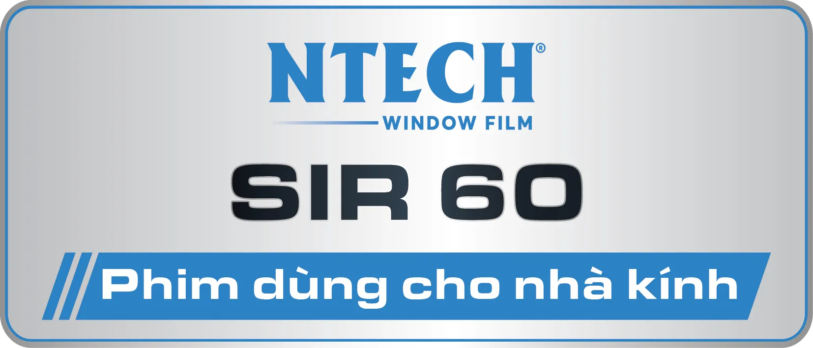 Dòng phim công nghệ Nano Ceramic phi kim loại | So sánh các dòng phim NTECH Hàn Quốc chi tiết cho ô tô và nhà kính