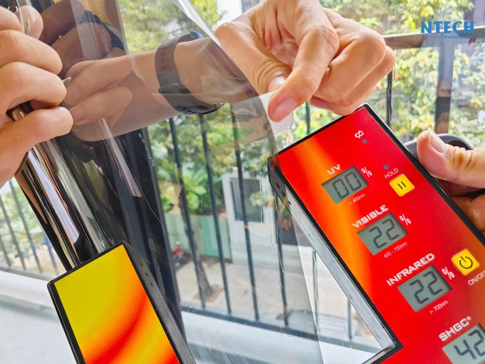 Quy trình kiểm định chất lượng công nghệ phim NTECH | Công nghệ phim cách nhiệt NTECH Hàn Quốc bứt phá hiệu năng cản nhiệt cho ô tô và nhà kính