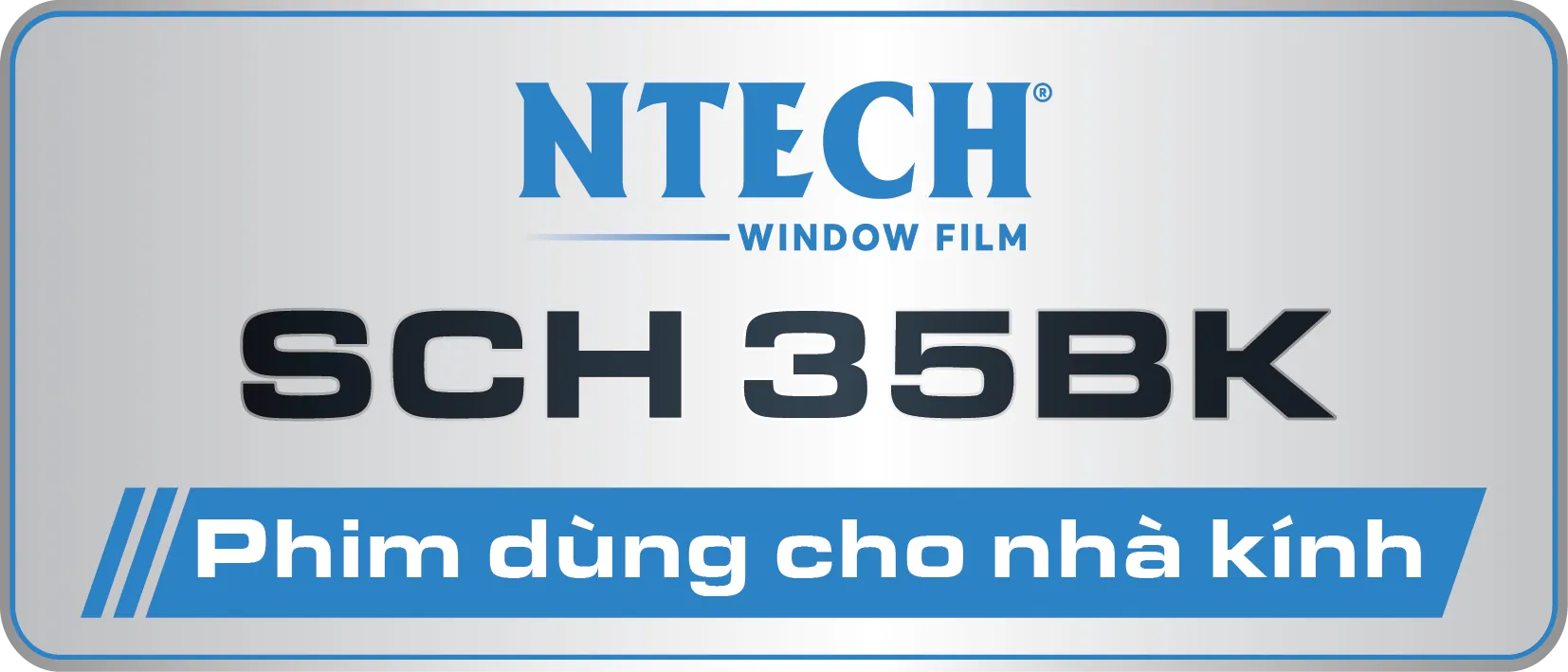 Phim phún xạ kim loại NTECH che tối (Dòng SCH, CHP-RE, SILVER) | Giấy dán cửa kính phòng thờ chuẩn phong thủy tạo sự trang nghiêm và riêng tư