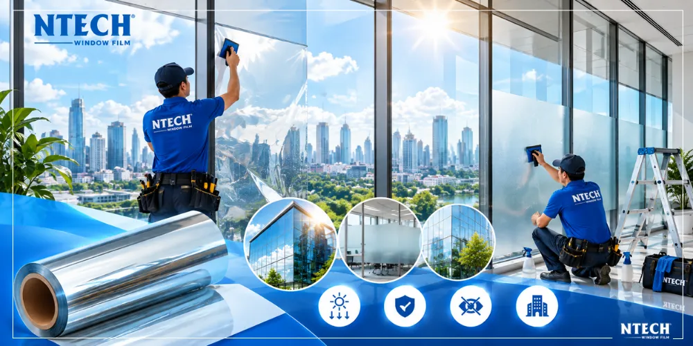 Tại sao nên chọn decal phản quang cho nhà kính chống nóng tối ưu