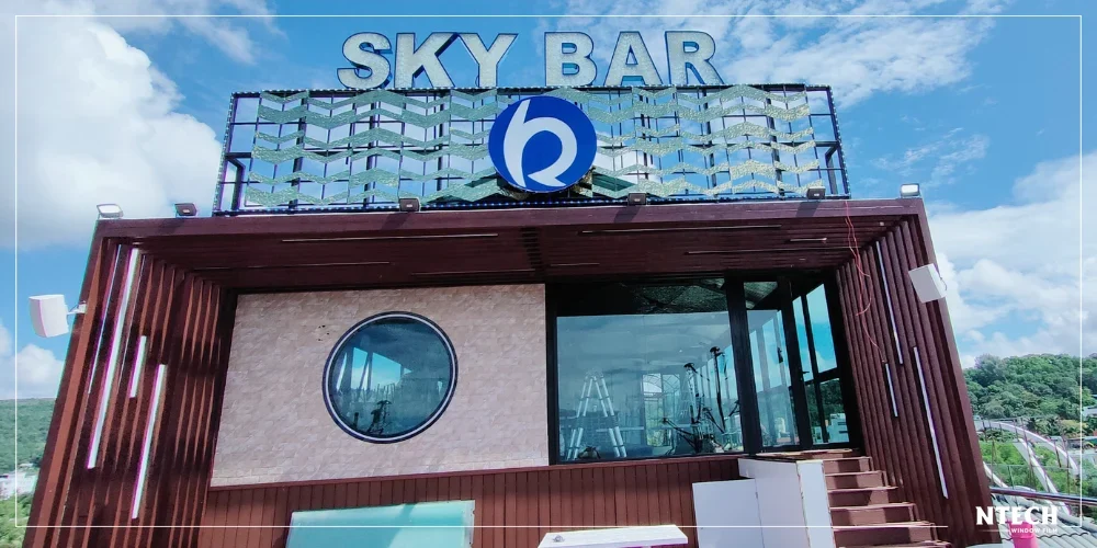 Dự án dán phim cách nhiệt tại Sky Bar Phú Quốc